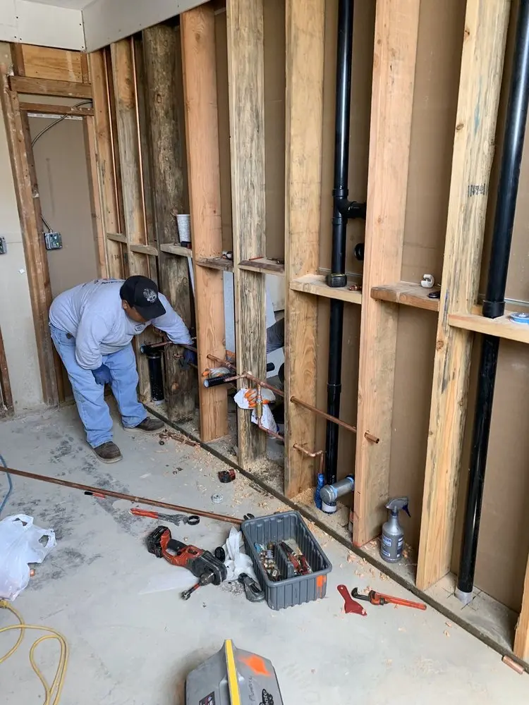 Commercial rough-in plumbing for Water Heater Replacement in Mays Landing